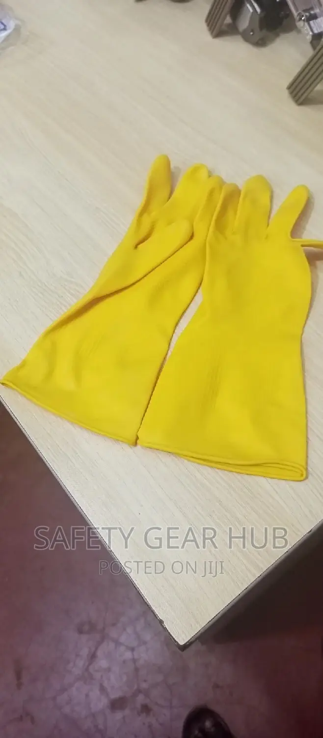 Yellow Rubber Gloves