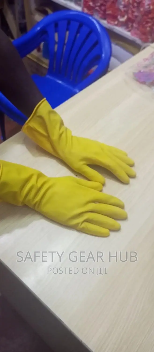 Yellow Rubber Gloves