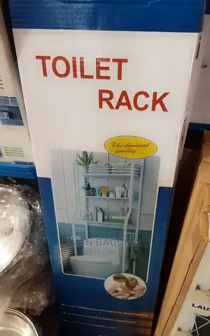 Photo - Toliet / Washing Machine Rack - Organizer