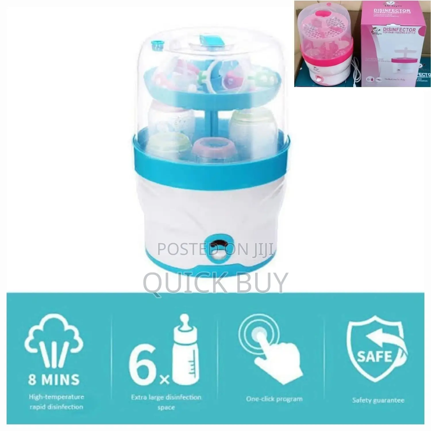 Dr Gym Baby Bottle Steriliser