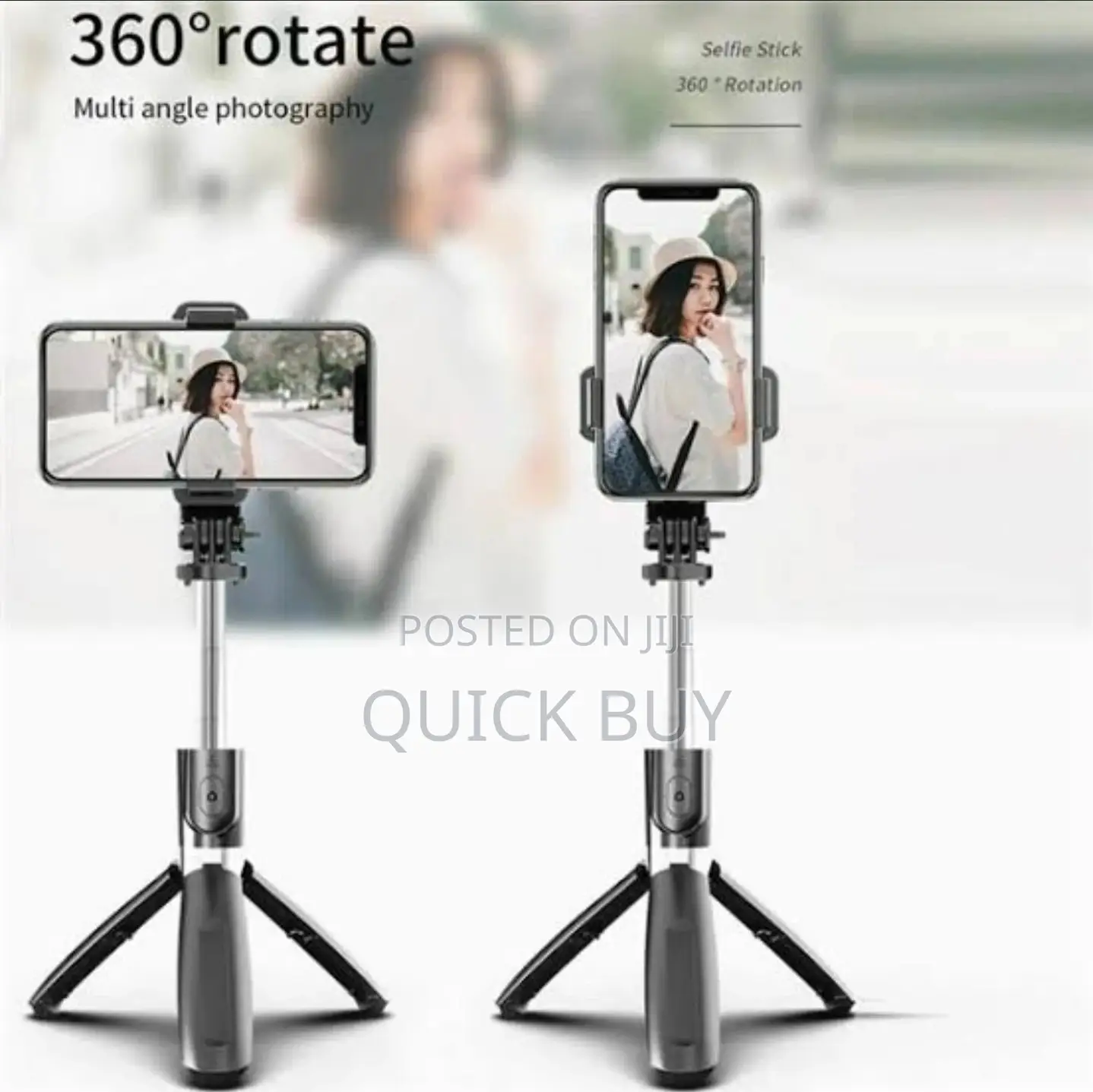 Multifunction Wireless Selfie Stick