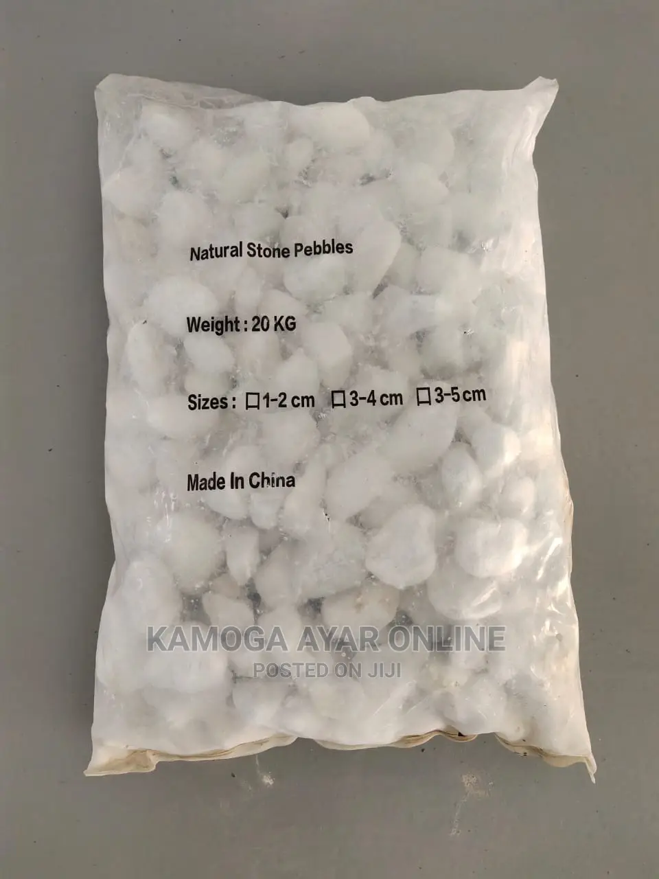 Beach White Stones