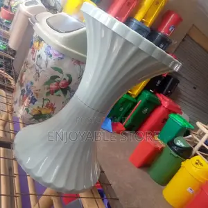 Plastic Drum Double Rounded Stool