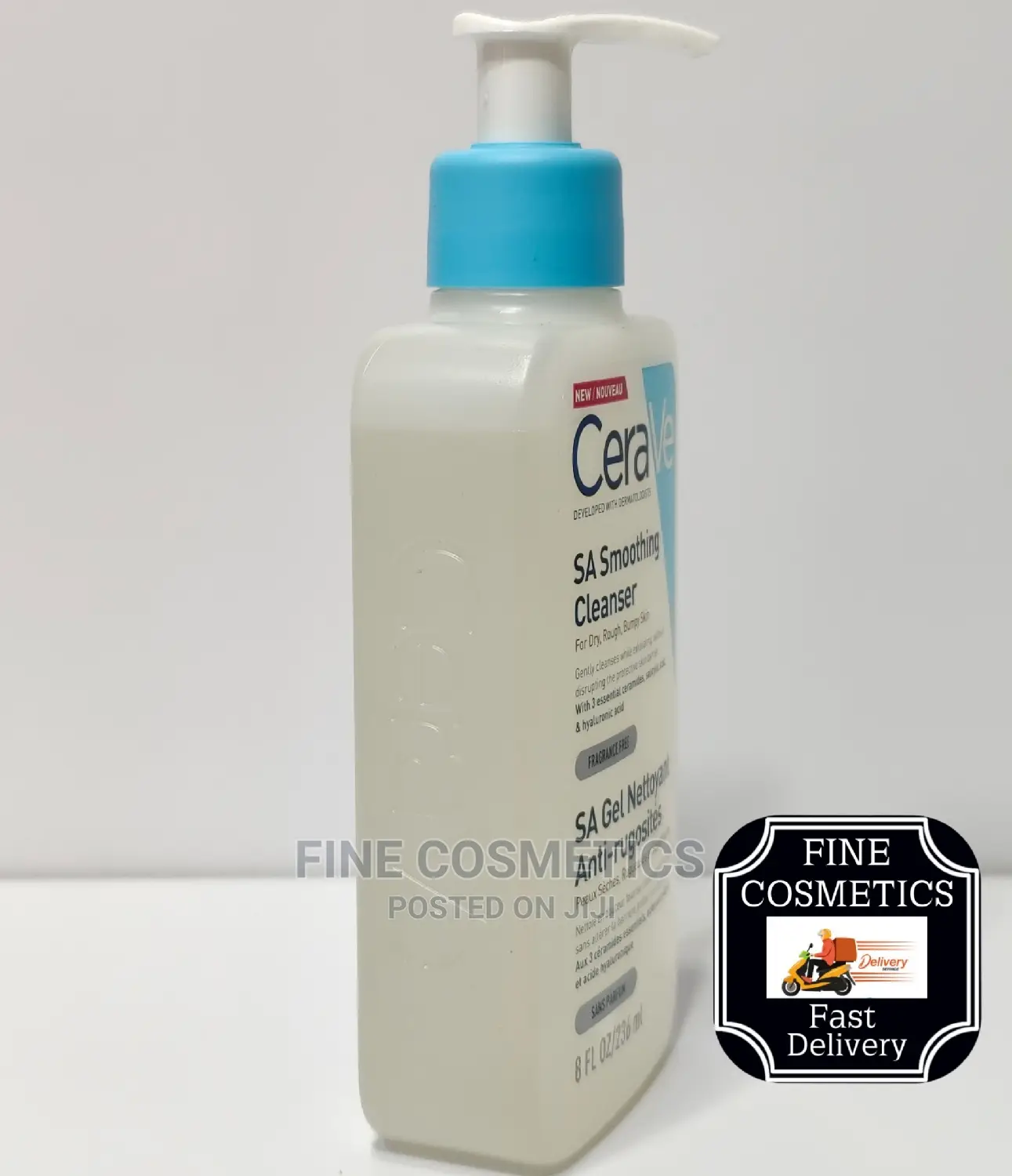 Cerave SA Smoothing Cleanser Face Wash With Salicylic Acid