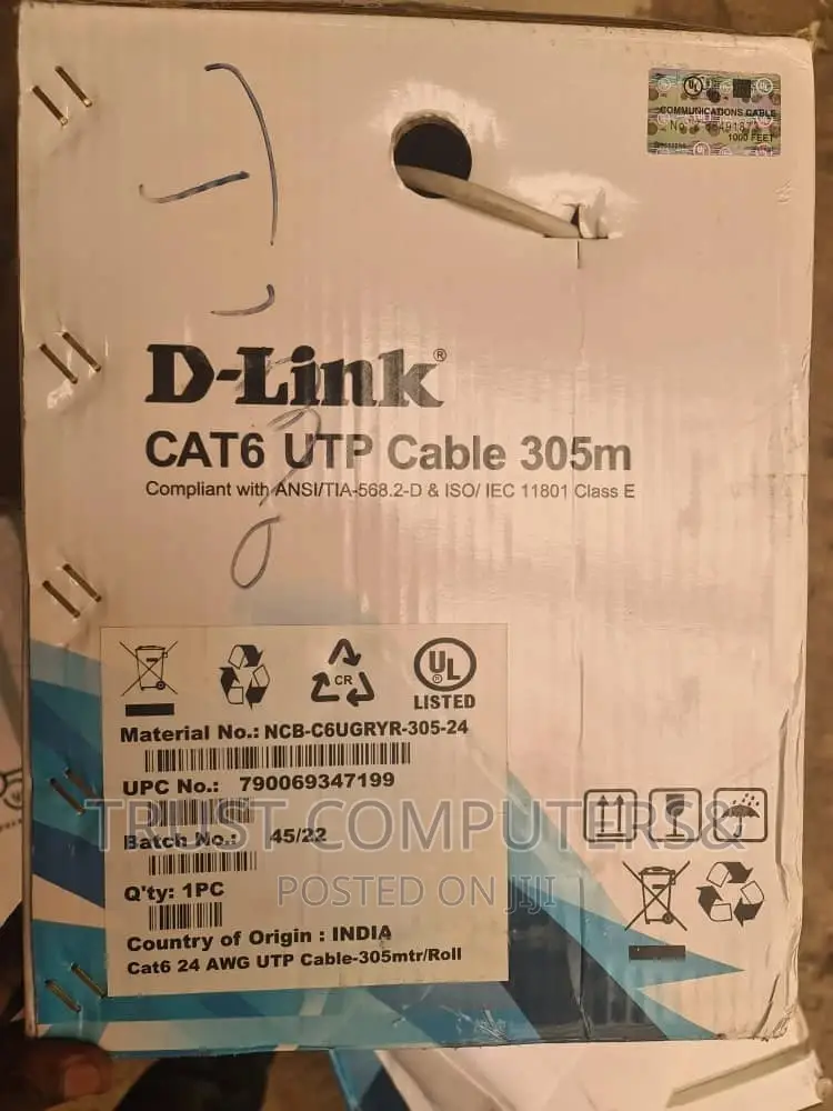 D-Link Cat6 UTP Original 305m