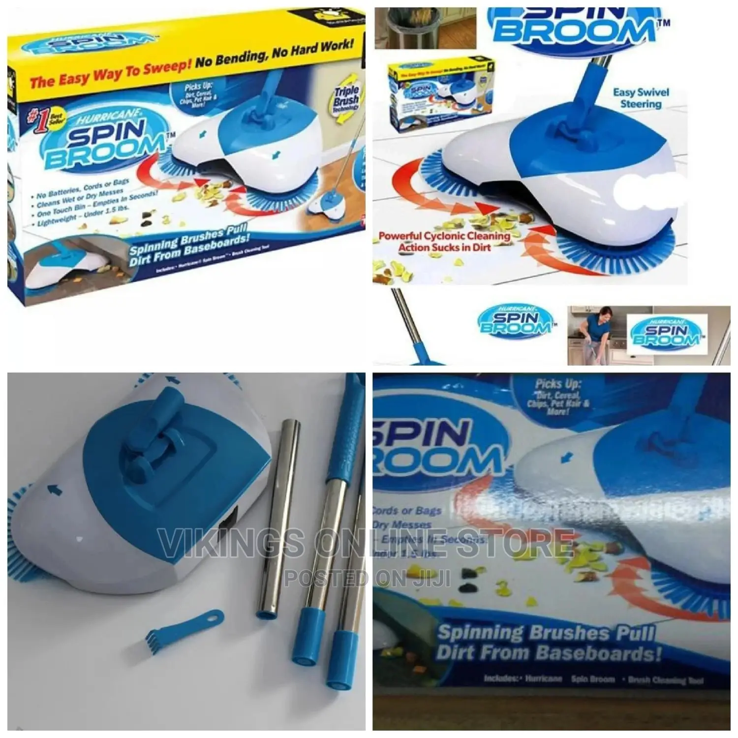 Spin Broom