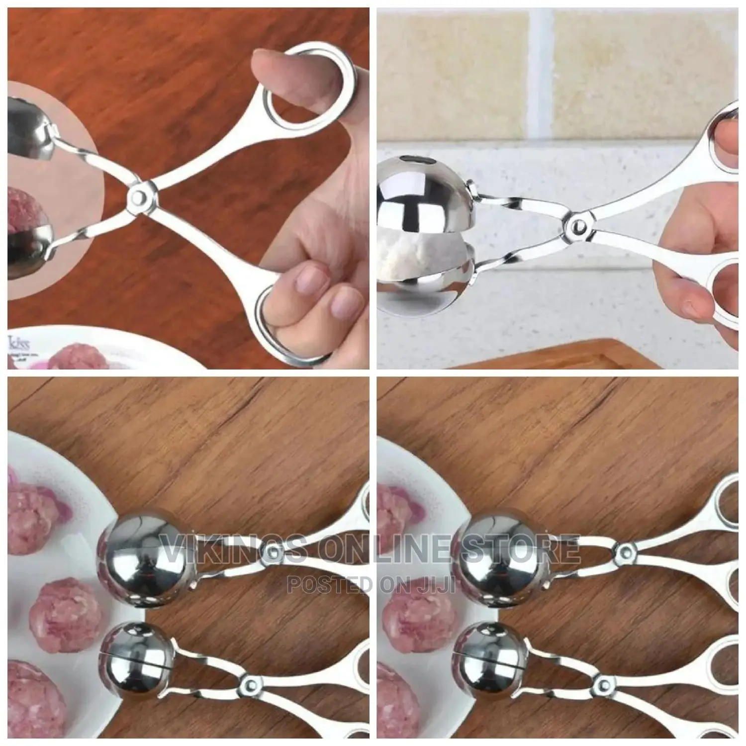 Stainless Steel Meatball Maker.
