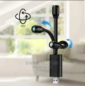 Mini Spy Camera - 360 Degrees- USB - 1080P - Wifi 2.4ghz