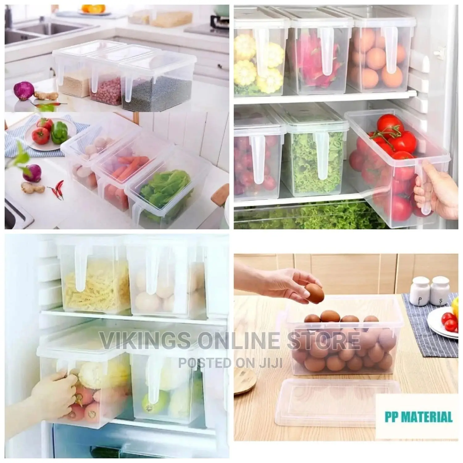 Multipurpose Refrigerator Storage Containers