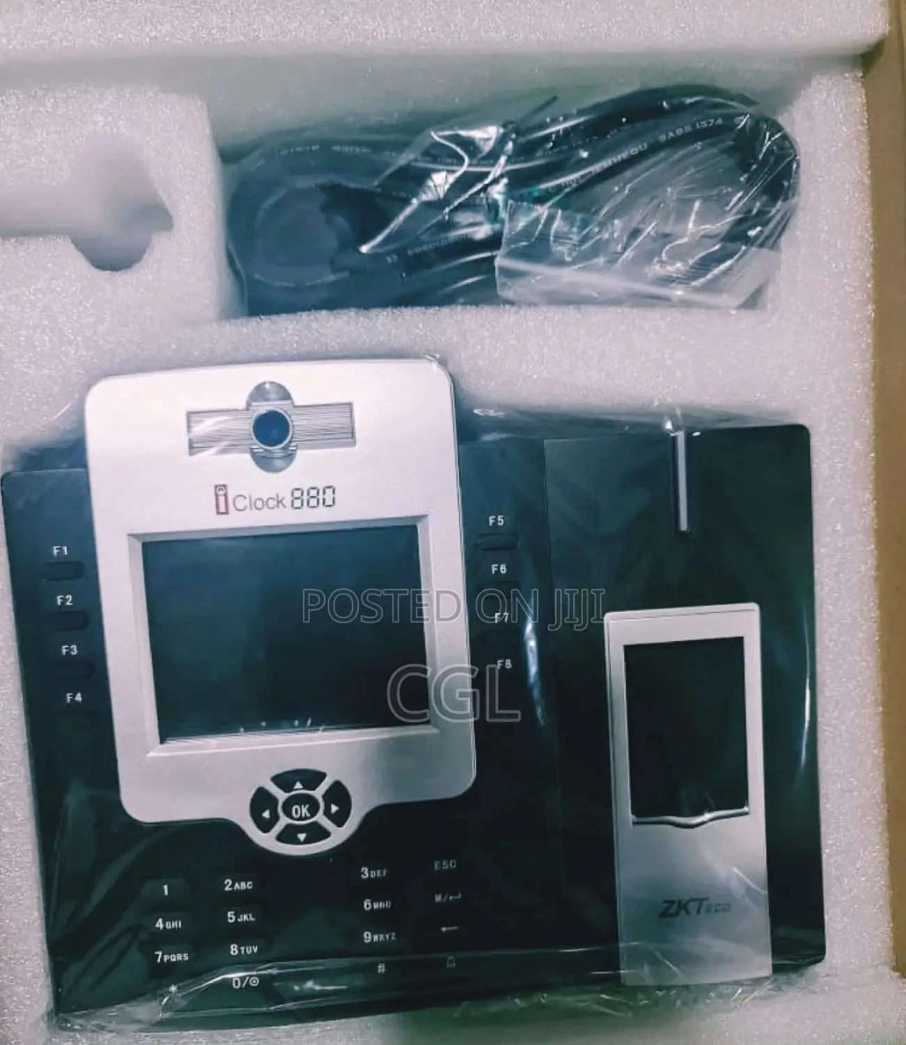 ZKTECO Biometric Time Attendace With Face Id Cloud Server