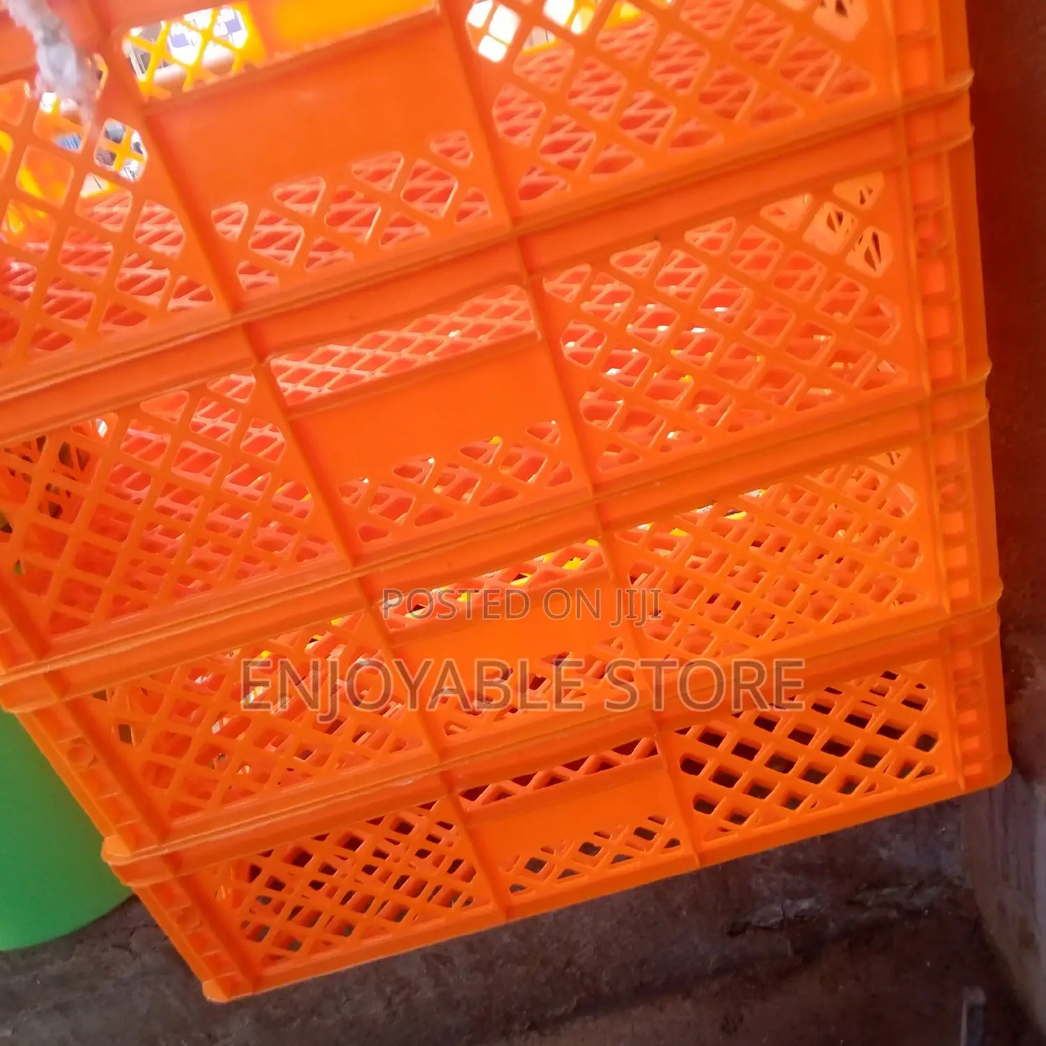Plastic Milk Crates