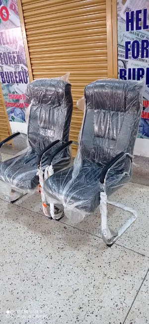 Leather Visitor Chair Brand New