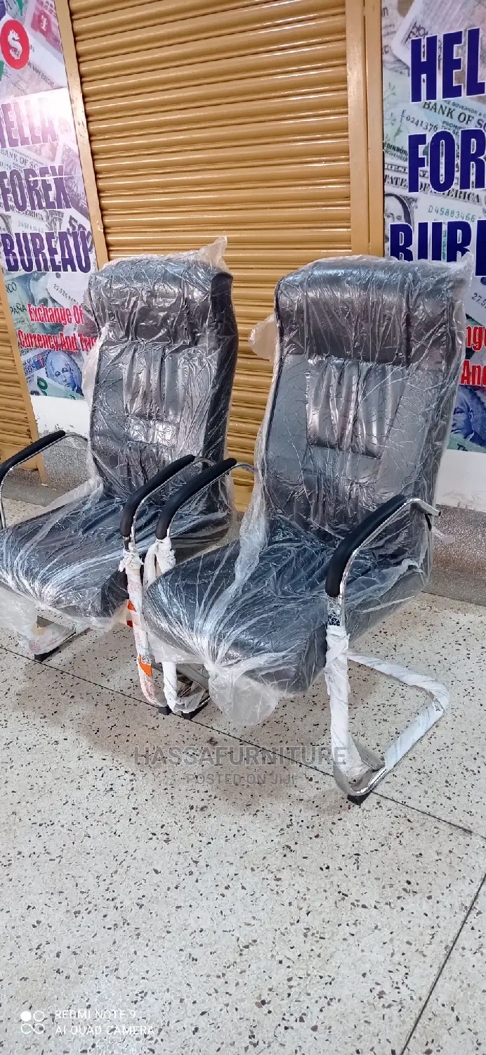 Leather Visitor Chair Brand New