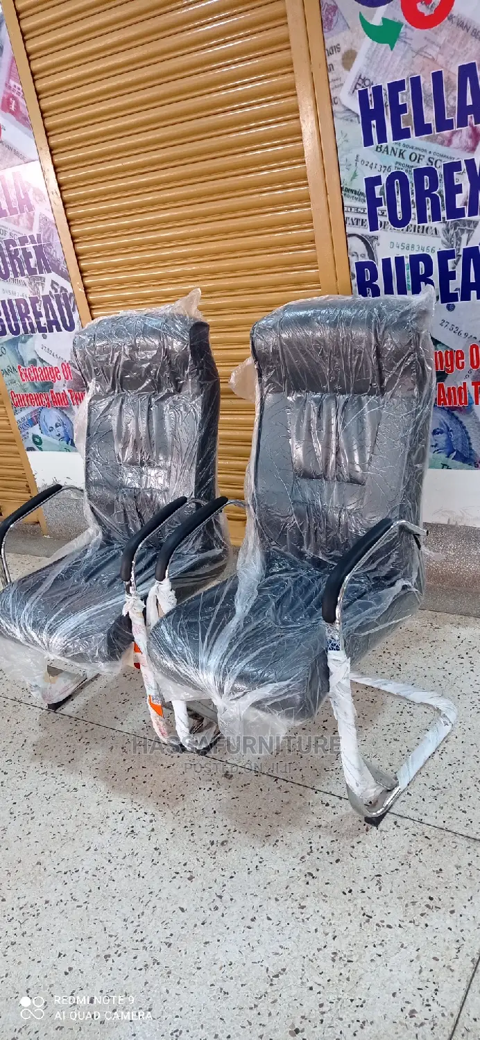 Leather Visitor Chair Brand New