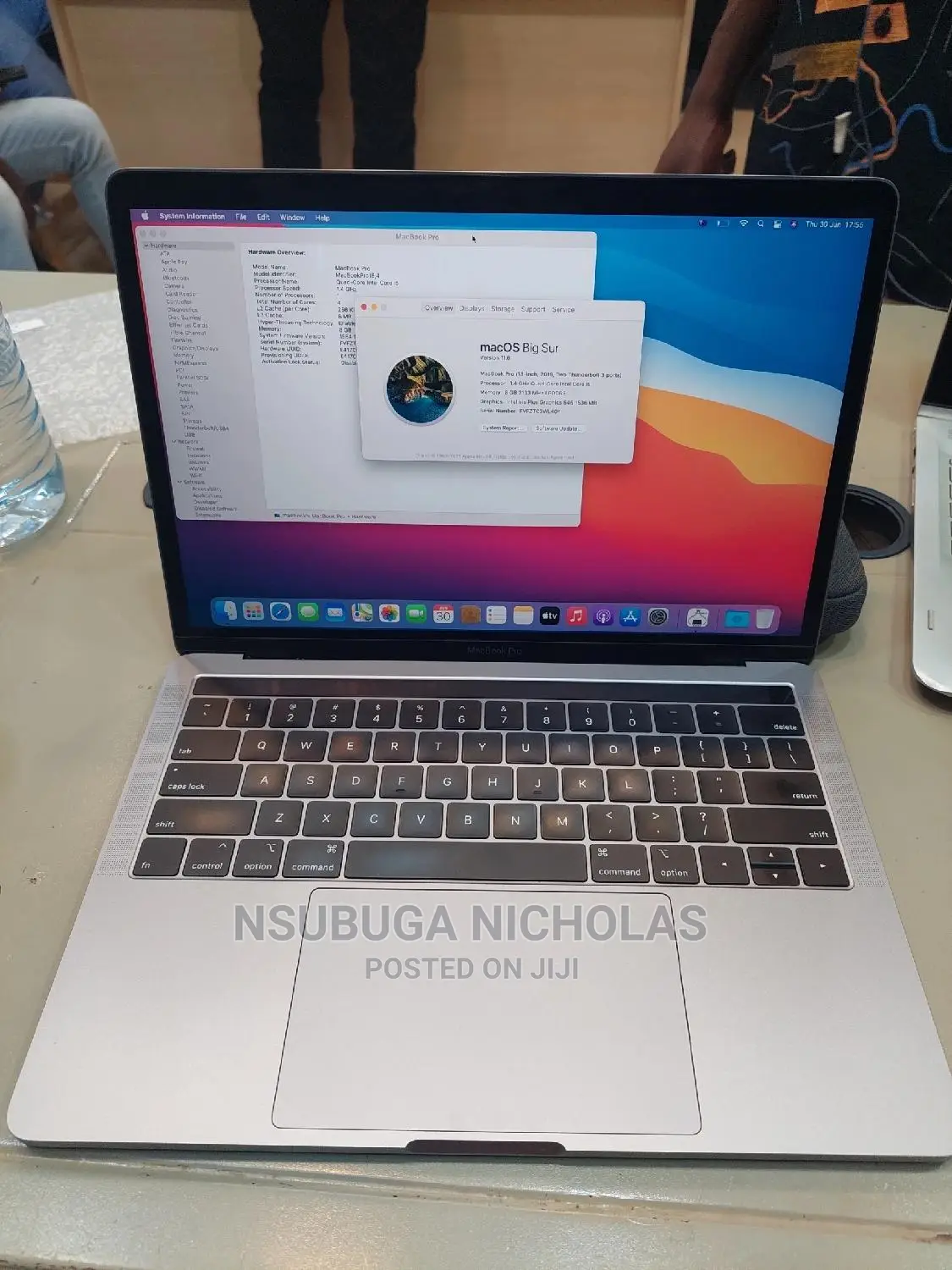 Laptop Apple MacBook Pro 2019 8GB Intel Core I5 SSD 128GB