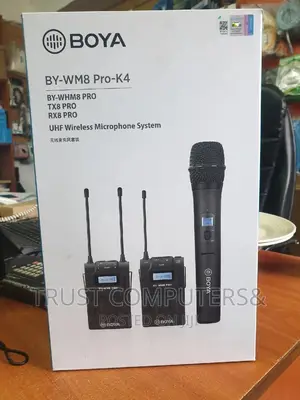 Boya WM8 Pro-k4 Wireless Microphone System