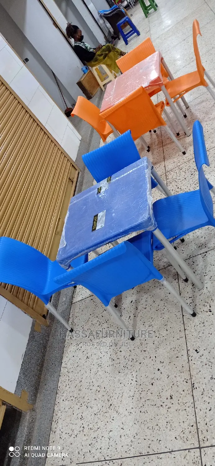 4seaters Restaurant Set Colour Blue