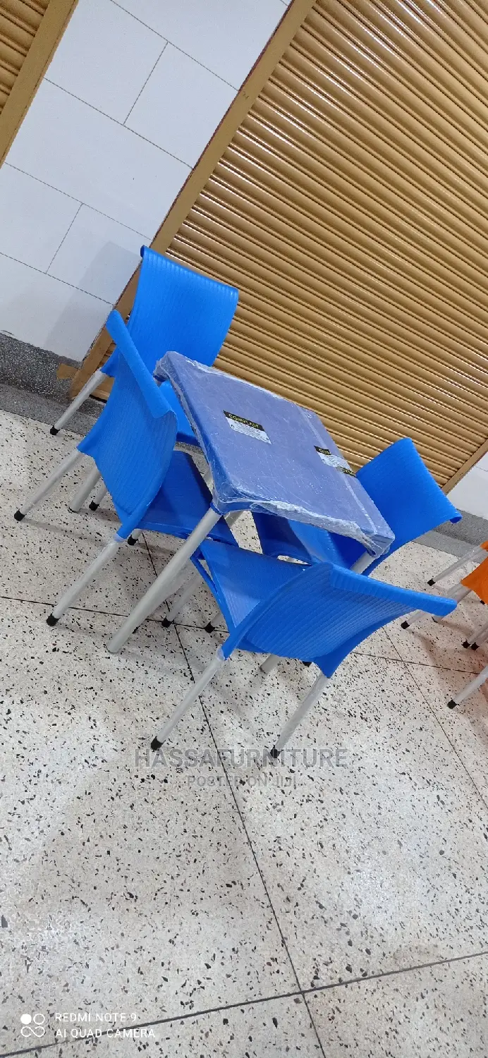 4seaters Restaurant Set Colour Blue