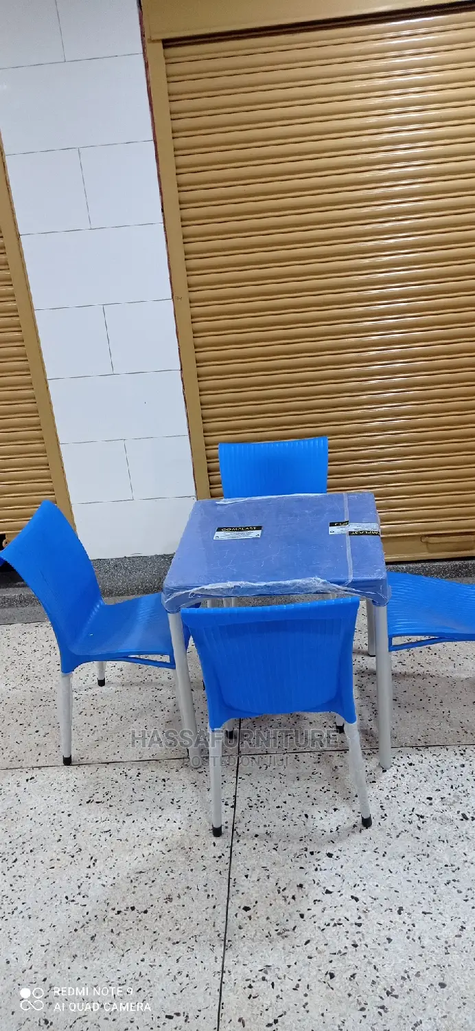 4seaters Restaurant Set Colour Blue