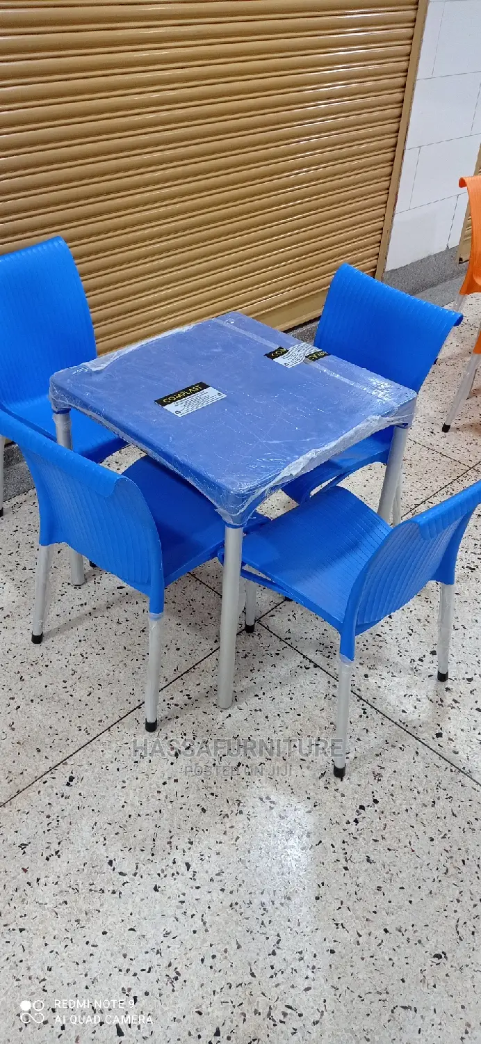 4seaters Restaurant Set Colour Blue
