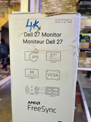 Dell 27 Inch 4K IPS Monitor | S2721Q