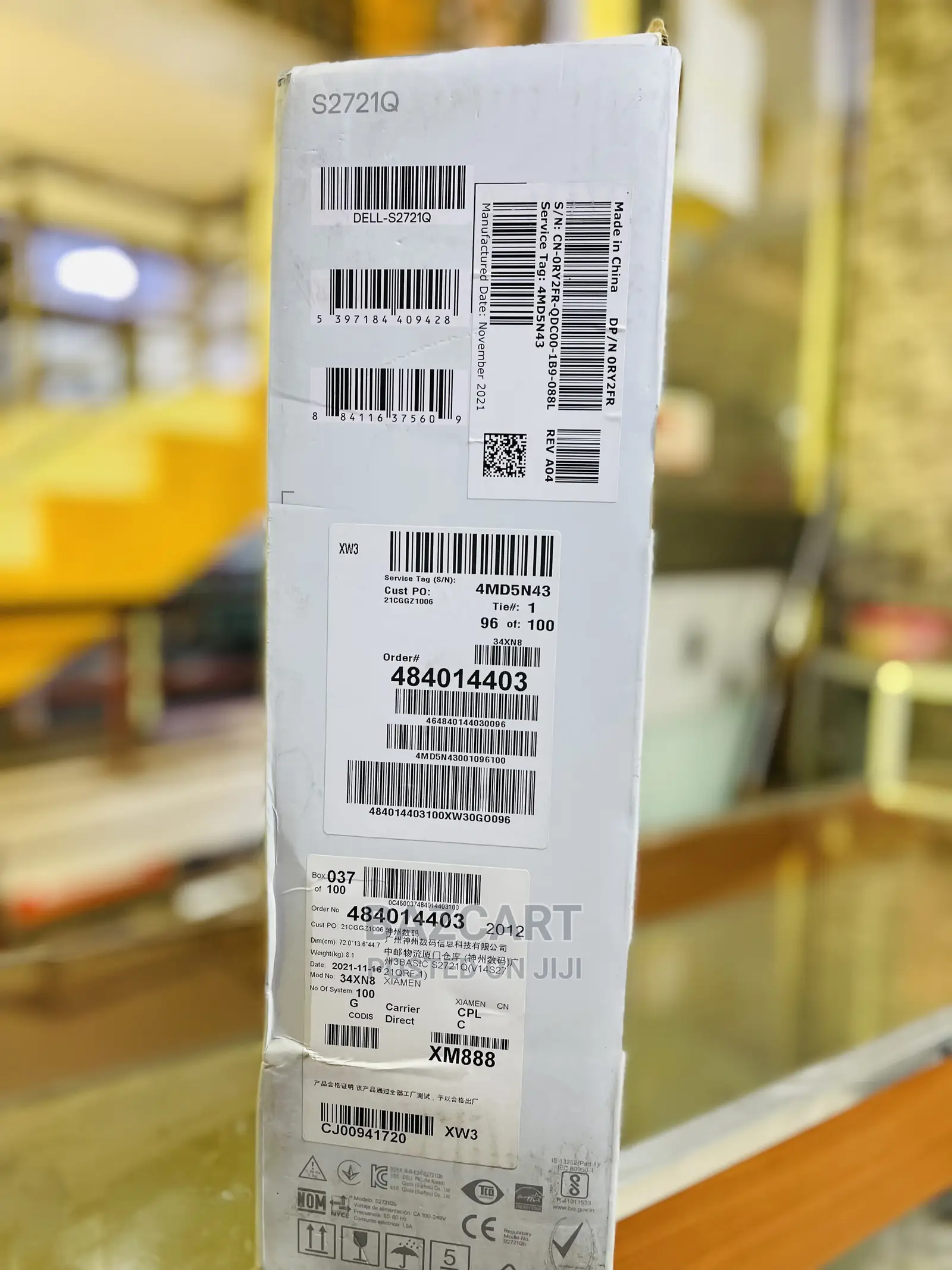 Dell 27 Inch 4K IPS Monitor | S2721Q