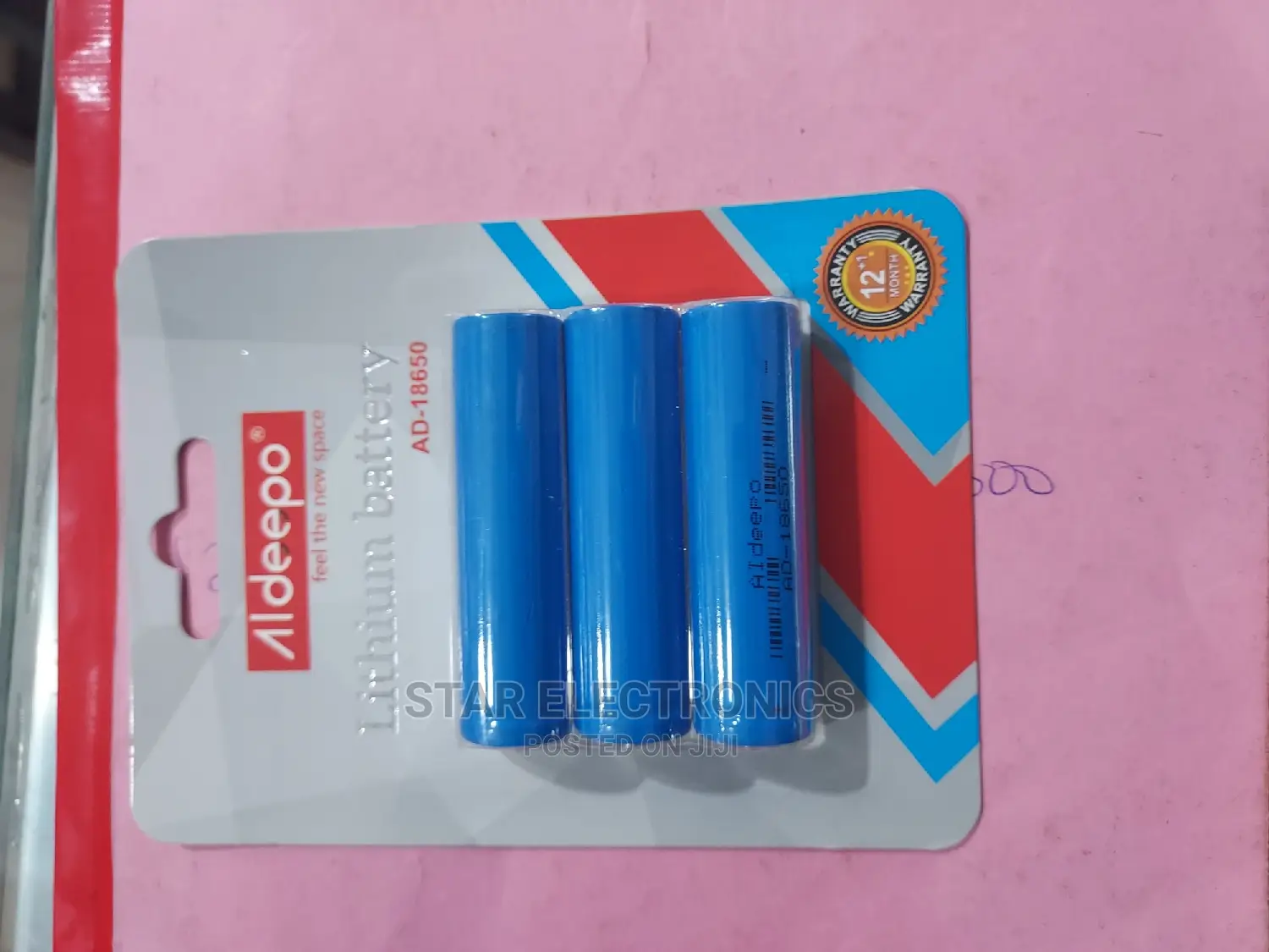Lithium Rechargeable Batteries 3.7V