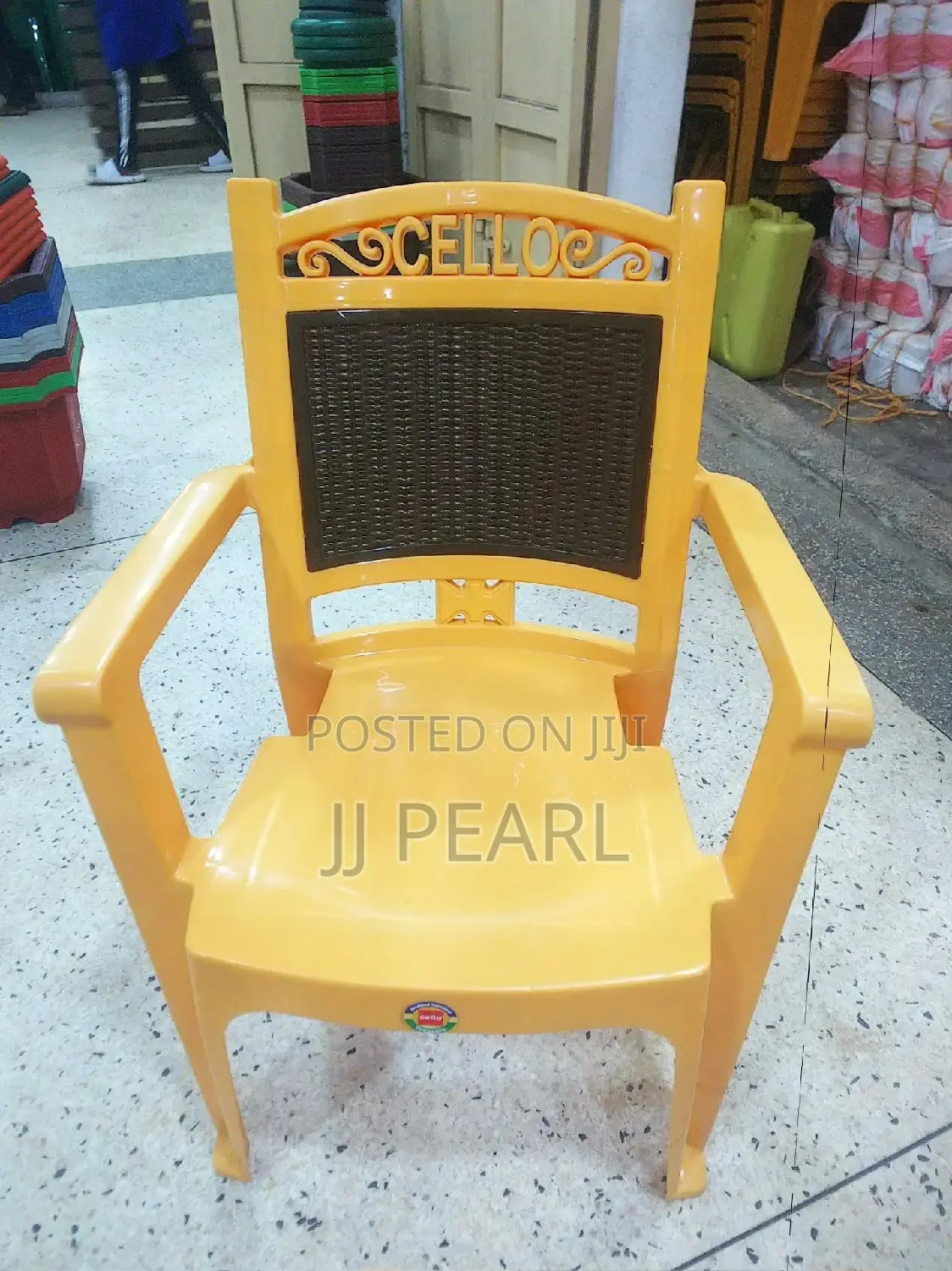 Plastic Armed Chair