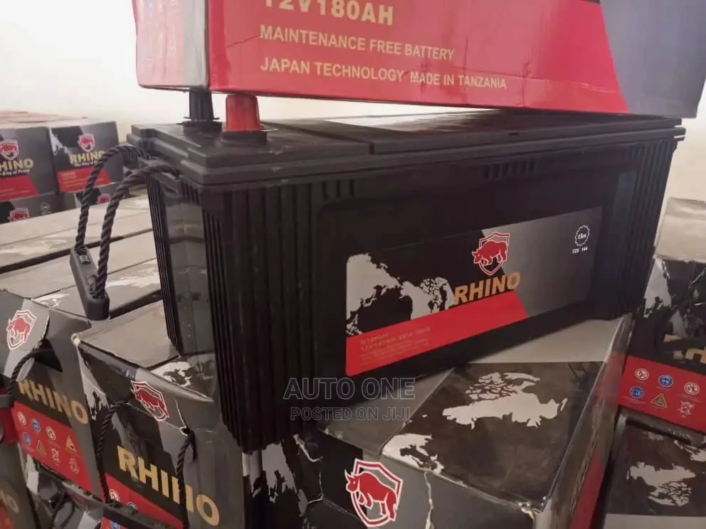 N180 Rhino Batteries Japan Standard.