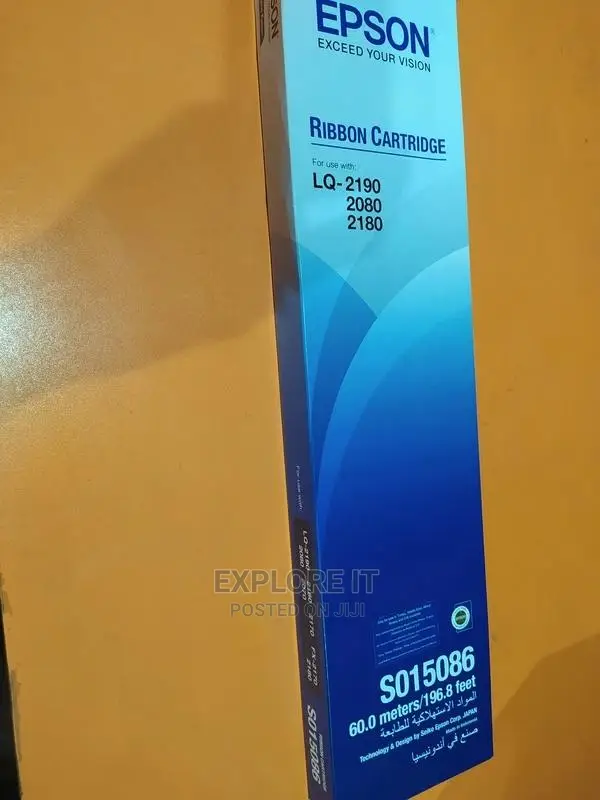 Epson Exceed Ribbon Cartridge LQ-2190, 2080, 2180 60 Meters