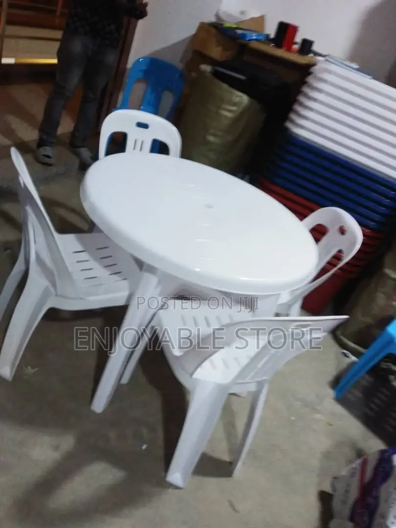 Plastic Set of Table and Chairs