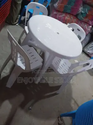 Plastic Set of Table and Chairs