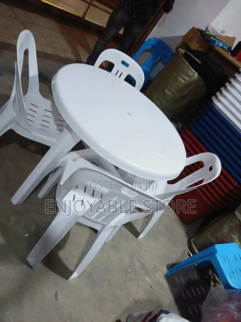 Plastic Set of Table and Chairs