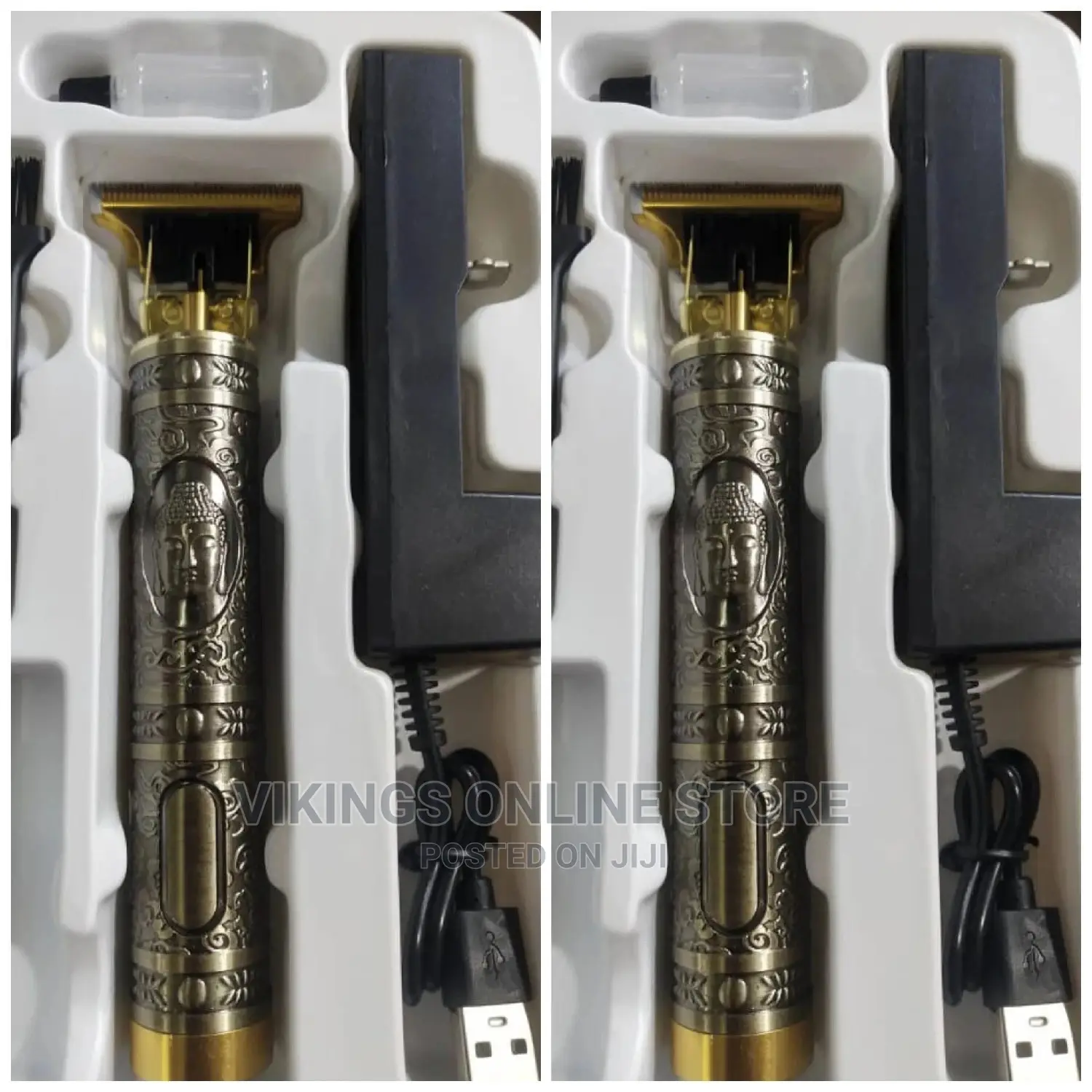 T Blade Rechargeable Golden Hair Clipper.