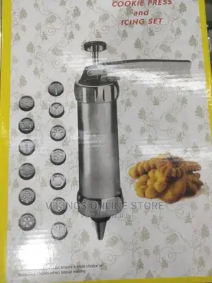 Cookie Press and Icing Set