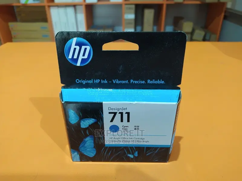 HP Ink Cartridge 711 – Designjet – Cyan