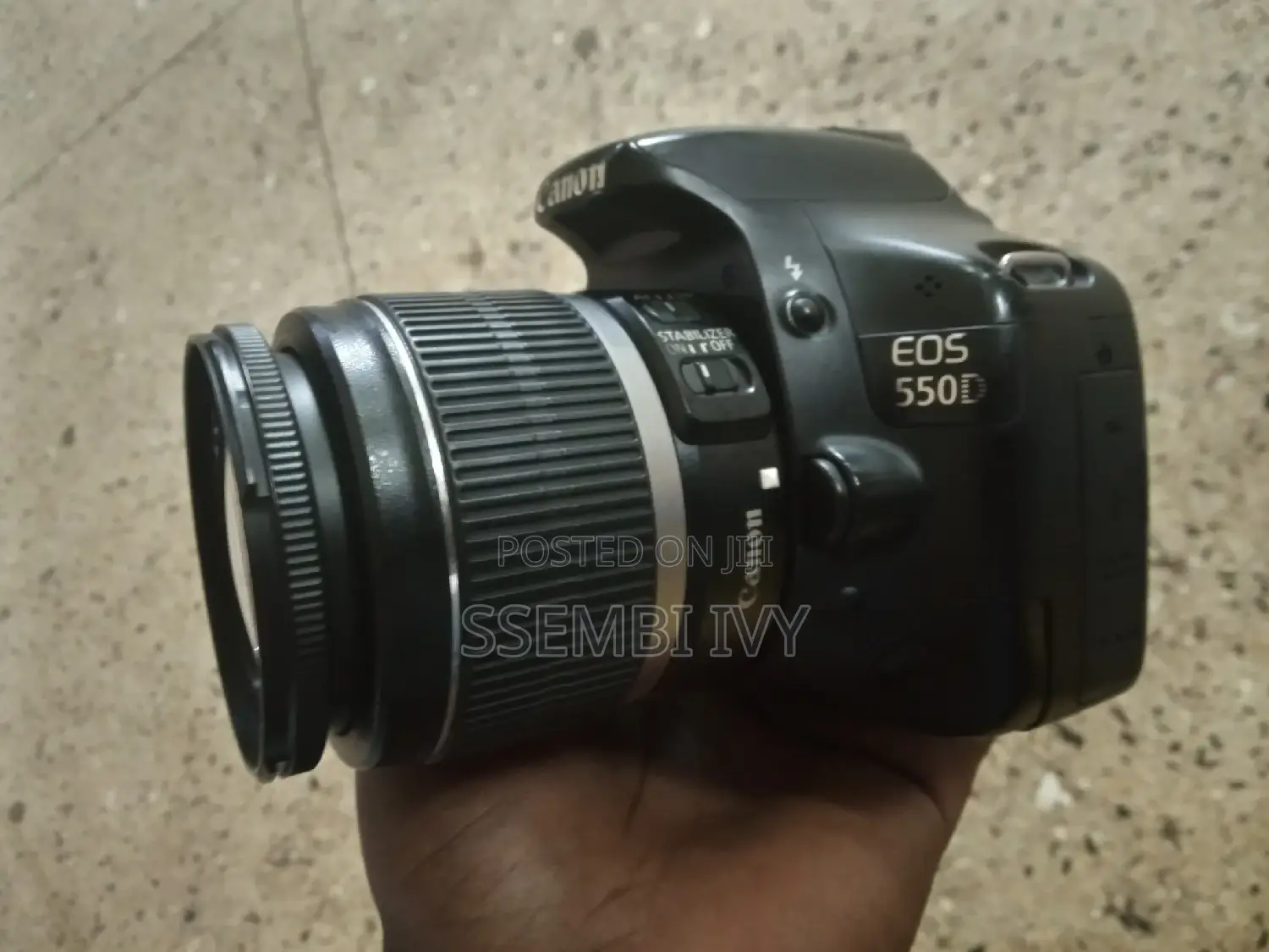 CANON EOS 550D Camera.