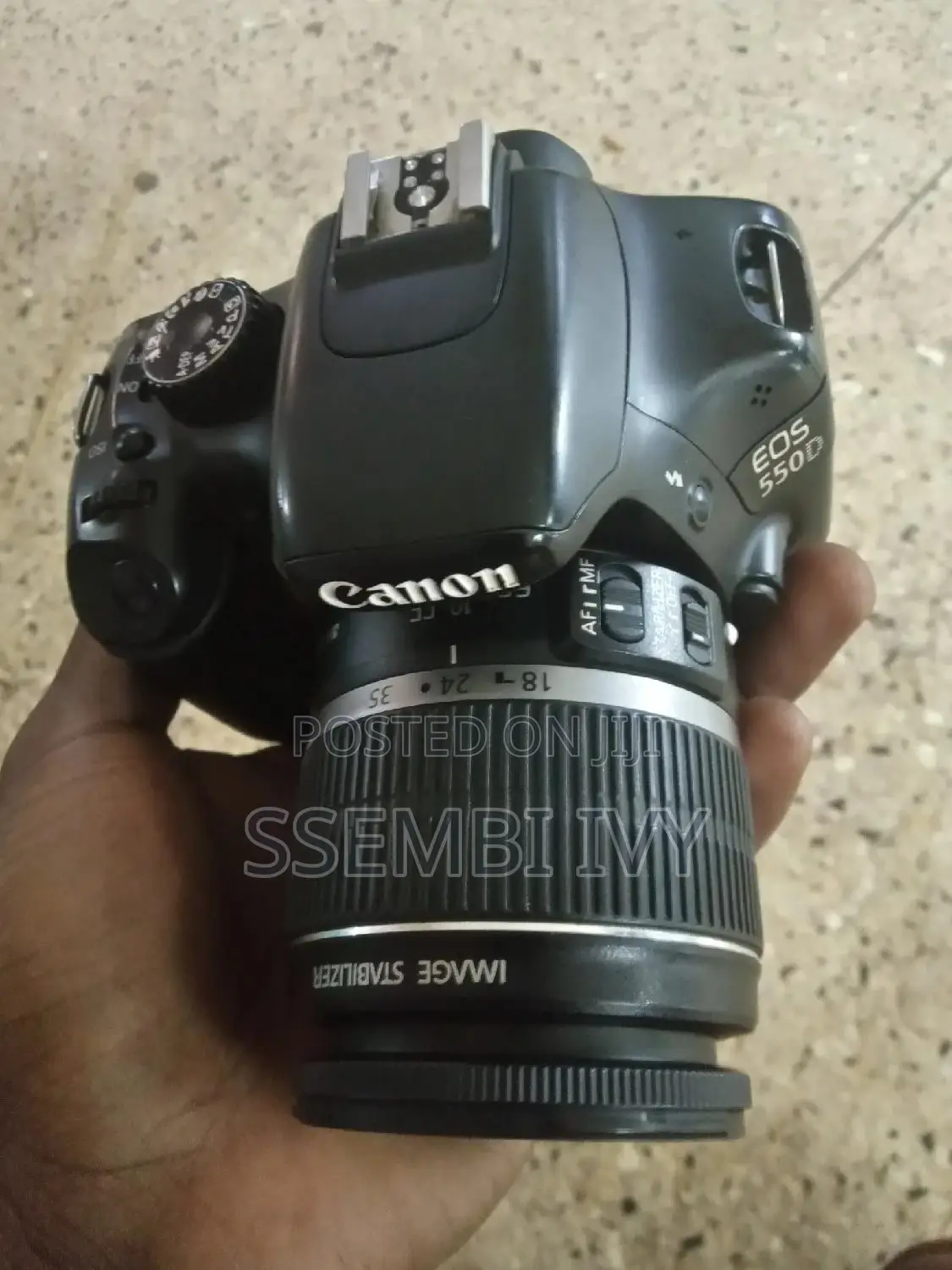 CANON EOS 550D Camera.