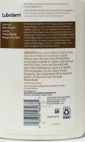 Lubriderm Intense Dry Skin Repair Lotion for Rough Dry Skin