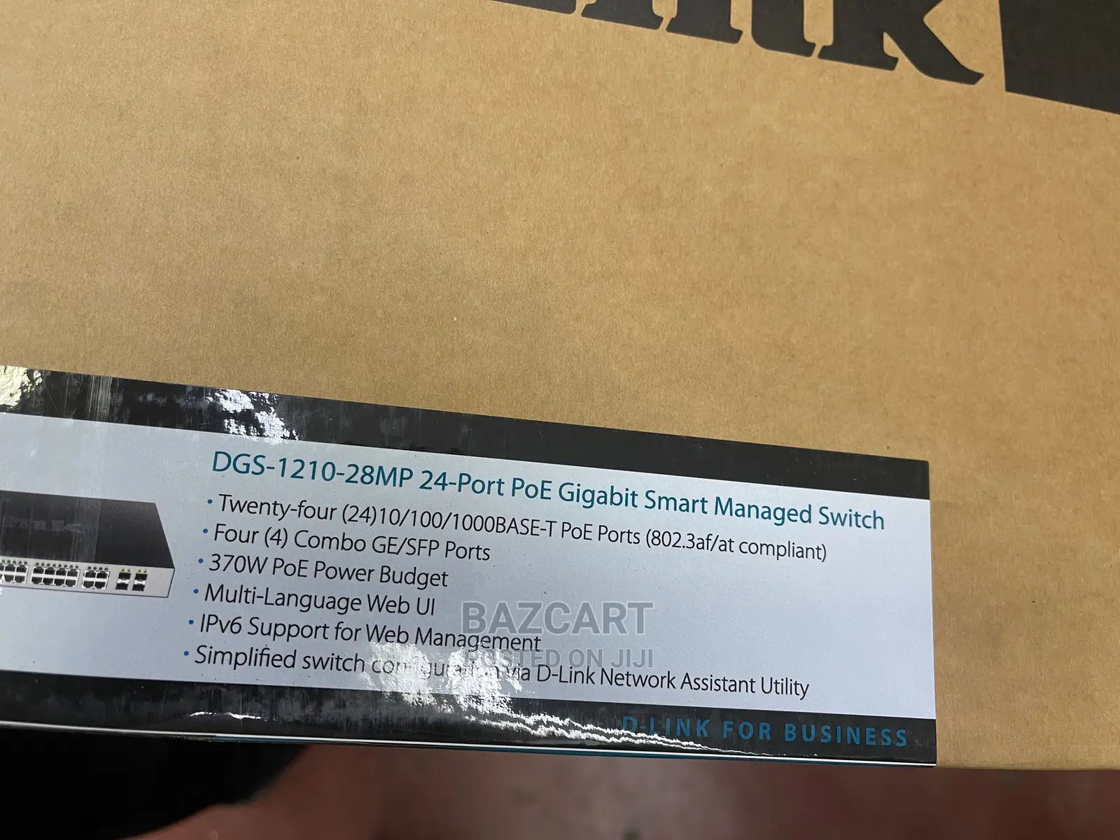 DGS-1210-28MP 24-Port Poe Gigabit Smart Managed Switch