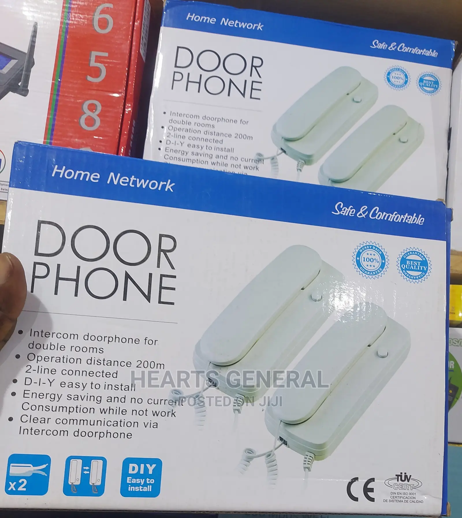2 Wire Intercom Audio Door Phone