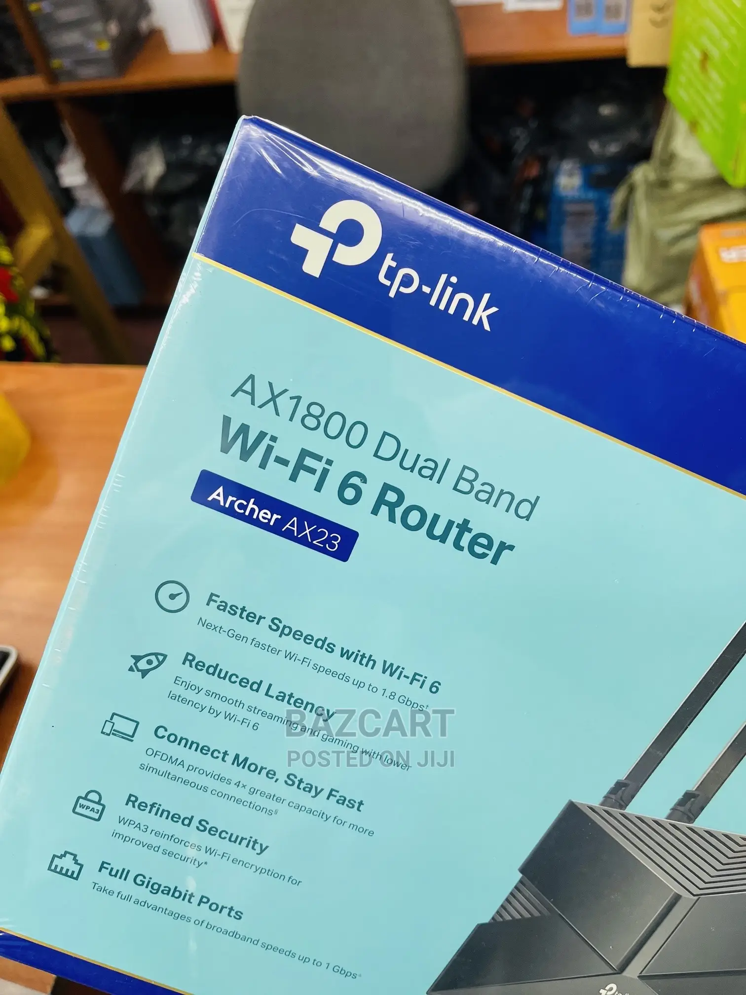 Tp-Link AX1800 WIFI 6 Smart Dual Band Gigabit WIFI Router