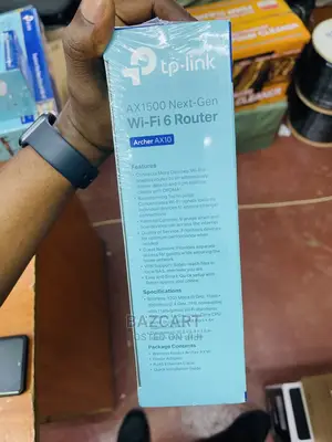 Tp-Link Archer AX10 AX1500 WIFI 6 Router Dual Band 1.5ghz