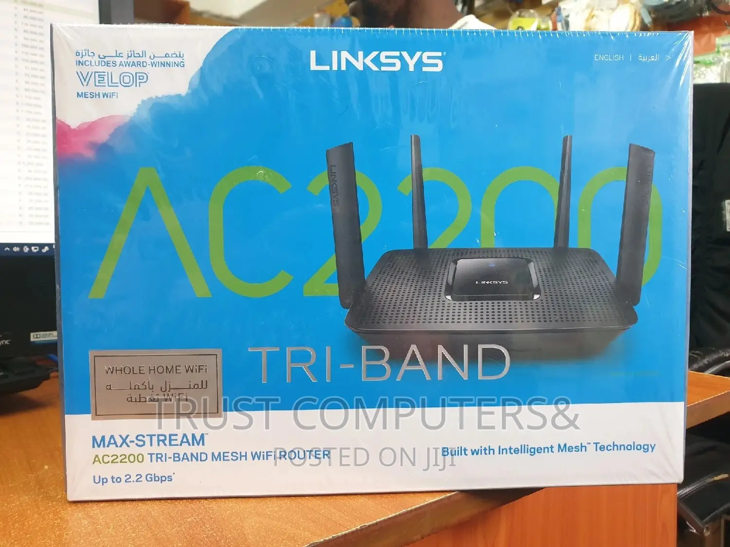 Linksys Ac2200 Tri-Band Mesh Wifi Router
