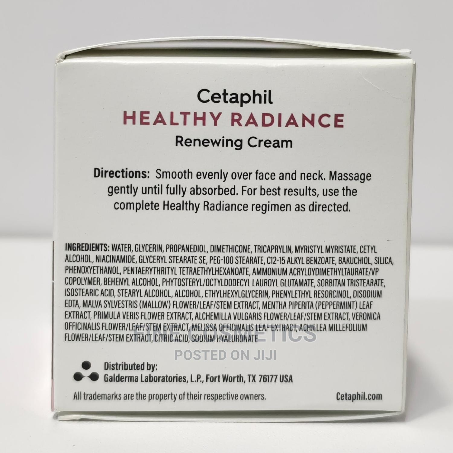 ORIGINAL Cetaphil Healthy Radiance Renewing Cream Dark Spots in Central Division Skincare