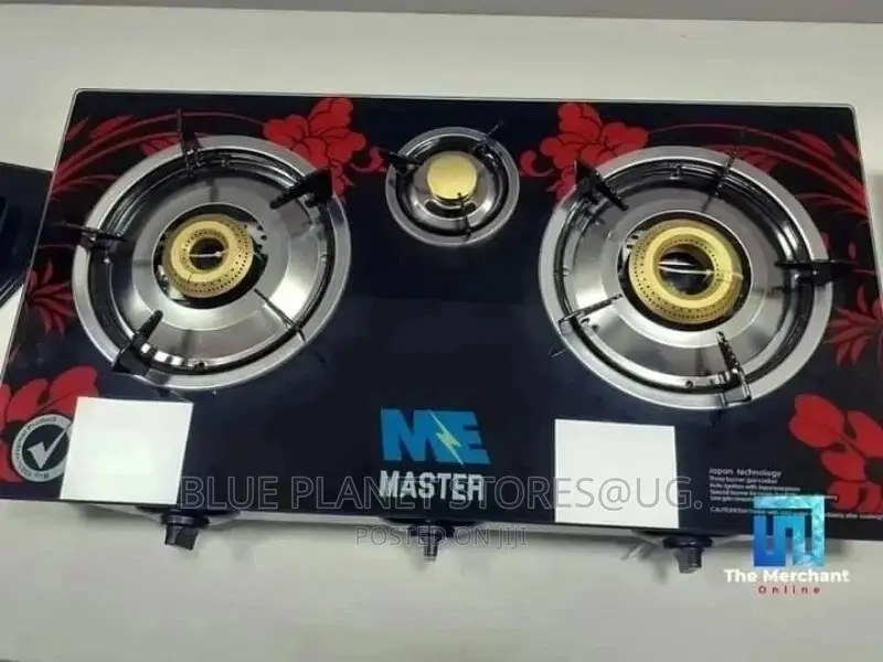 ME Master Triple Gas Stoves \\ ME3GB \\ Ceramic Glass Panel