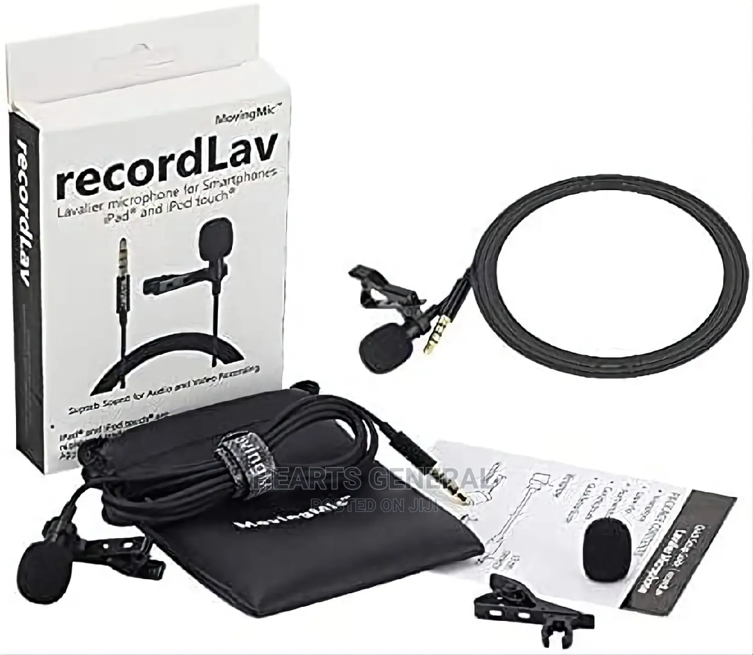 Lavalier Microphone for Smartphones Recordlav RL1
