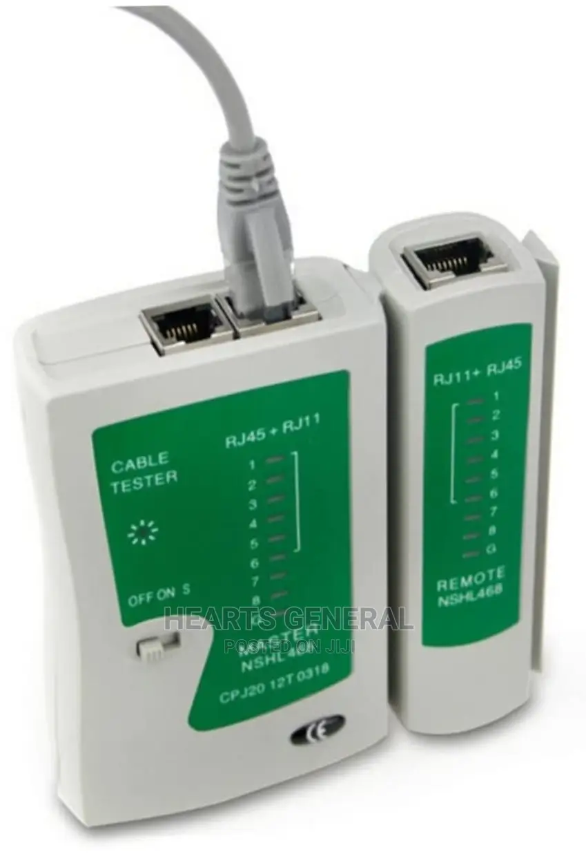 Network Lan Cable Tester / Continuity Tester for RJ45 RJ11