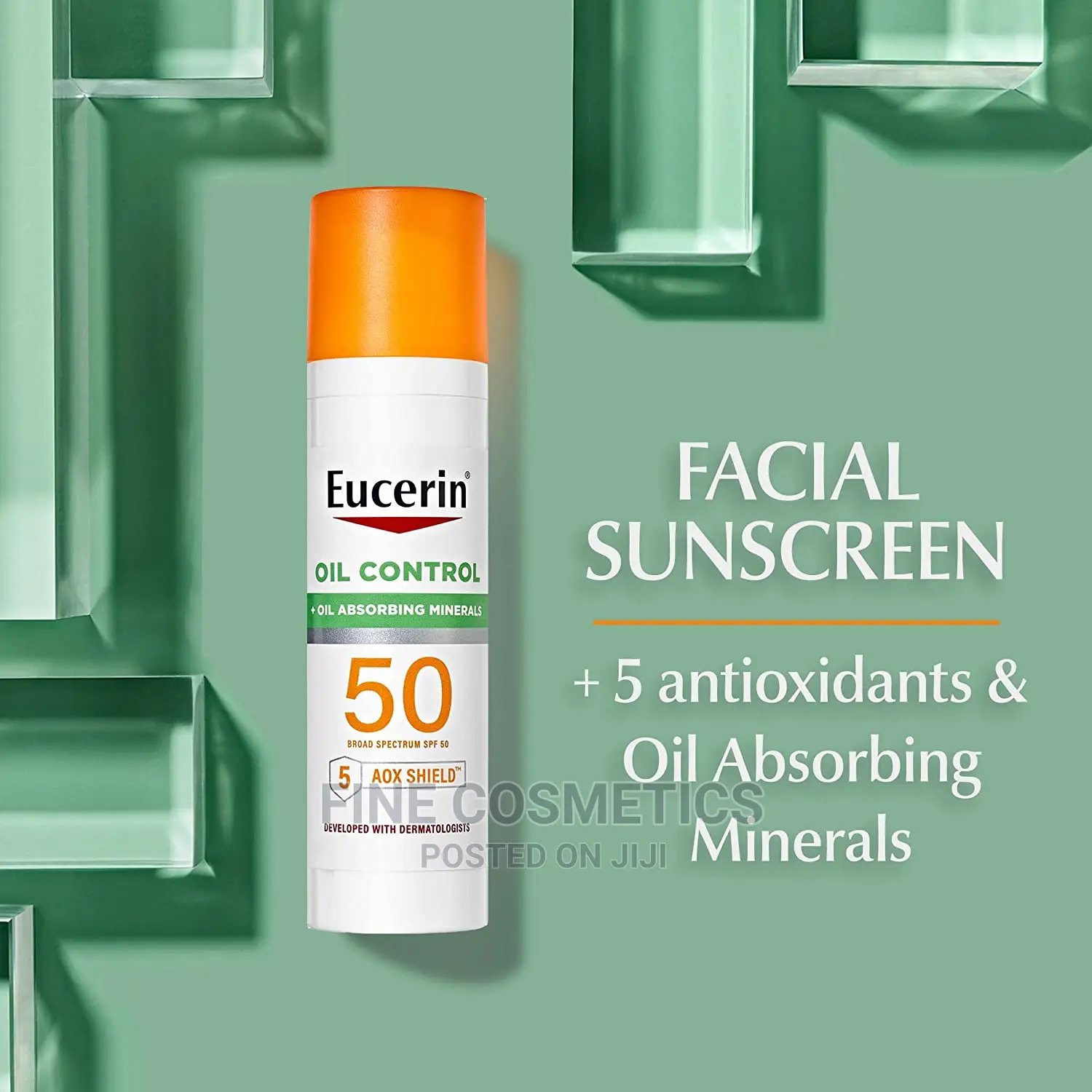 Eucerin Oil Control SPF50 Sunscreen + Oil Absorbing Mineral