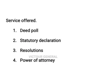 Name Change, Correction and Deedpoll